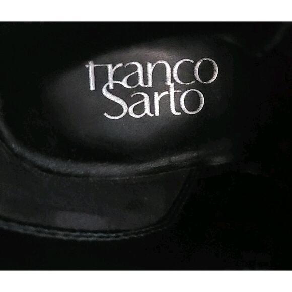 Franco Sarto Black Ankle Boots - Picture 7 of 12